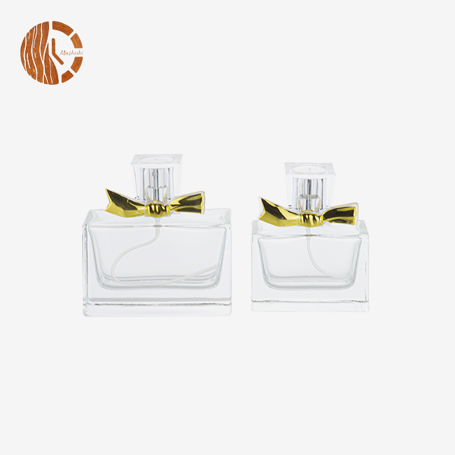 Perfume White Square Bottle